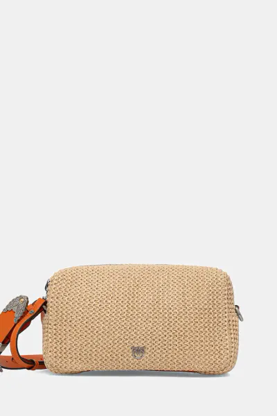 Pinko geantă crossbody pentru femei împletită
