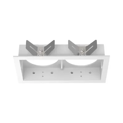 Accesoriu corp de iluminat Bento frame square twin Alb