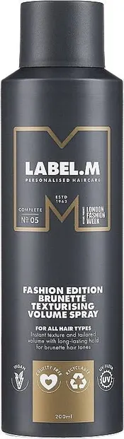 Label.m Fashion Edition Spray de volum texturant pentru brunete, 200 ml