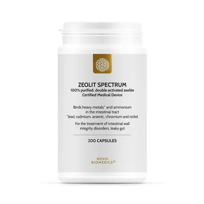 Zeolit Spectrum - capsule pentru detoxifierea organismului - 200 cps