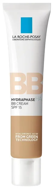La Roche-Posay Hydraphase HA Cremă BB cu efect hidratant, SPF15, Medium, 40 ml