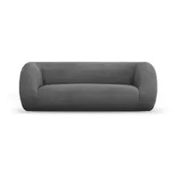Canapea gri cu tapițerie din stofă bouclé 210 cm Essen – Cosmopolitan Design