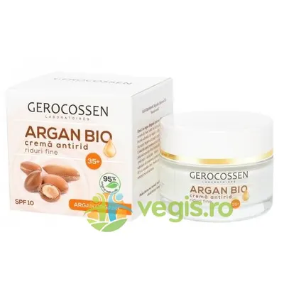Argan Bio Crema Antirid Riduri Fine 35+ 50ml