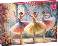Puzzle Cherry Pazzi din 1000 piese - Grație în mișcare
