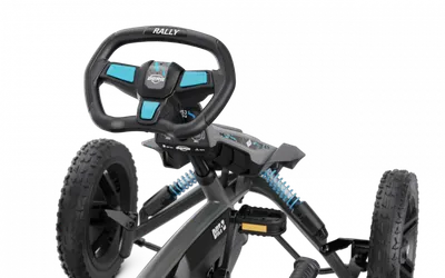 Kart cu pedale Berg Rally DRT Black 3 viteze, inaltime utilizator 110-150 cm