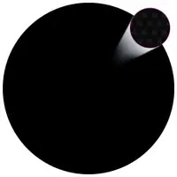 Gossi prelata piscina, negru, 300 cm, pe
