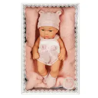 Bebelus cu paturica, Baby So Lovely, Roz, 30 cm