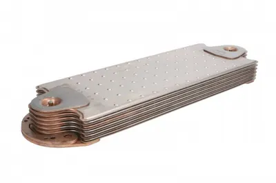 Radiator ulei (125x33x385mm, numar de nervuri: 6) potrivit RVI KERAX, PREMIUM; VOLVO B11, B9, FH12, FH16, FM12, NH12 D11A-370-MIDR06.23.56B 41 08.93
