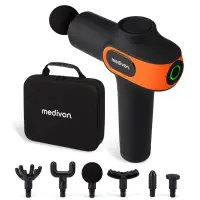Medivon Gun Vital pistol de masaj cu accesorii 1 buc