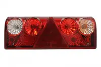Stop spate dreapta EUROPOINT II (24V, cu intermitent, cu far de ceata, marsarier, cu stop, lumina de parcare, reflector triunghiular, conector: 4x 2PIN ASS2 7PIN) potrivit SCHMITZ