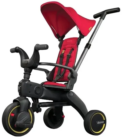 Tricicletă Doona - Liki Trike S1, Flame Red