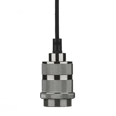 Lampa suspendata 1 Light E27 Decorative Suspension Gun Metal