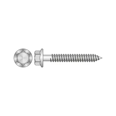 Surub Autofiletant Cap Hexagonal Otel Zincat-6.3x30