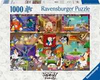 Puzzle Ravensburger din 1000 piese - Desene nebunești