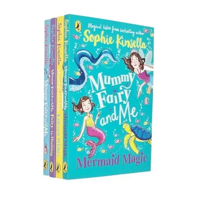 Mummy Fairy And Me Series 4 Books Collection Set By Sophie Kinsella (Mermaid Magic , Unicorn Wishes , Fairy-in-Waiting , Mummy Fairy and Me)