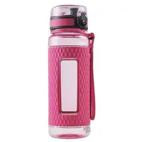 Sticla pentru Apa din Tritan, Roz, Fara Bpa, cu Capac, 800 ml, Uzspace Sport