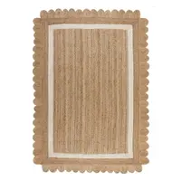 Covor în culoare naturală/fildeș țesut manual din iută 200x290 cm Grace White – Flair Rugs
