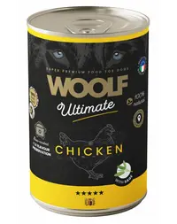 WOOLF Ultimate Adult Dog Chicken with Sage 400g hrană umedă câini pui cu salvie 400g