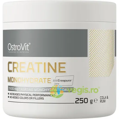 Creatina Monohidrata Creapure cu Aroma de Cola 250g