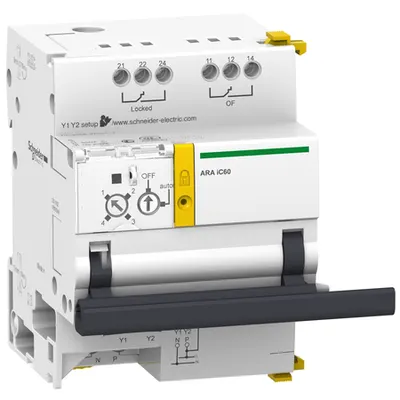 Aux. Automat De Reanclansare Ara Pt. Ic60 1P-1Pn-2P - 4 Prog