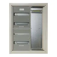 Dulap cablare structurata ingropat, L595xI785xA116, RAL9010