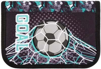Penar școlar Bambino Premium Goal - 1 compartiment cu 2 aripi