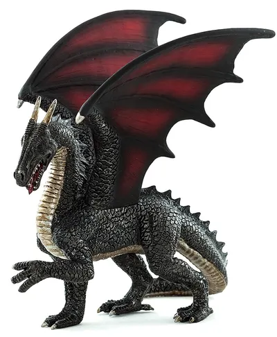 Figurina Mojo Fantasy&Figurines - Dragonul de otel