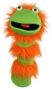 Papusa-ciorap The Puppet Company - Monstru ciorap Ginger