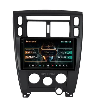 Navigatie Hyundai Tucson (2006-2013), Android, V-Octacore 4GB RAM + 64GB ROM, 10.36 Inch - AD-BGV10004+AD-BGRKIT200B