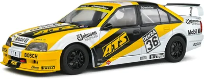 Model de colecție SOLIDO Curse: Mașini - Opel Omega Evolution 500 Yellow (1991)