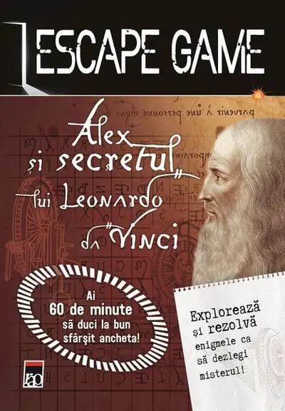 Escape game. Alex și secretul lui Leonardo da Vinci - Paperback brosat - Vincent Raffaitin