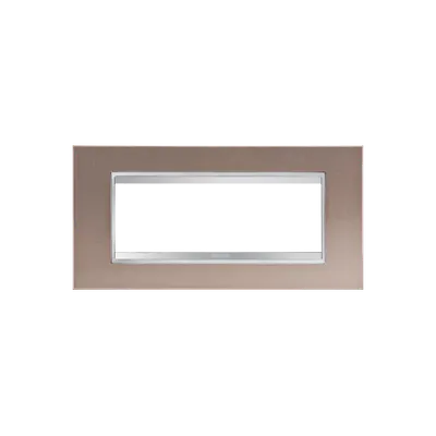Placa ornament Chorus LUX - METAL - 6 module- PEARLY BRONZE - CHORUS