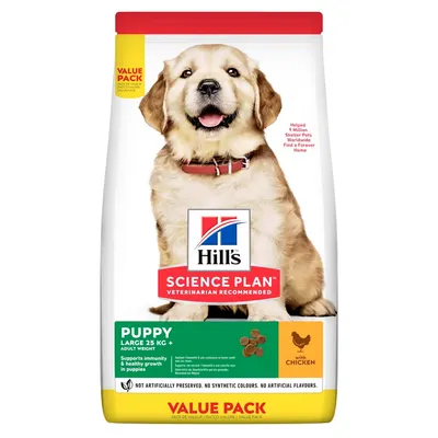 Hills SP CANINE PUPPY LB CHK, hrana uscata pentru caini juniori de talie mare, cu pui, 16 KG VALPK