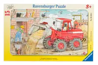 Puzzle Ravensburger din 15 de piese - Excavator