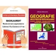 Pachet Bacalaureat Limba si literatura romana Subiectul 1 si 2 si Geografie Probleme fundamentale
