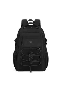 Rucsac unisex cu compartiment pentru laptop - Negru