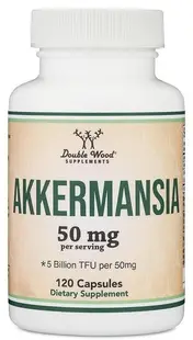 Akkermansia 5 Billion TFU, 120 capsule, Double Wood