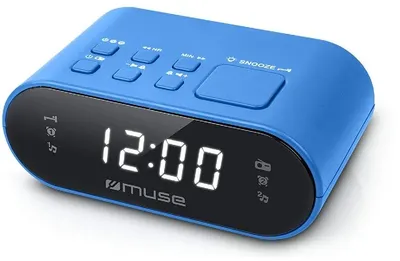 Ceas cu radio Muse – M-10 BL, albastru