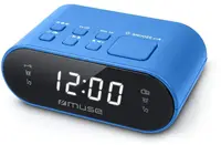 Ceas cu radio Muse – M-10 BL, albastru