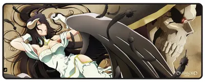 Pad pentru mouse POPbuddies Animation: Overlord - Albedo & Ainz, XXL