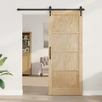 vidaXL Ușă de interior 86 x 211 cm placaj natural