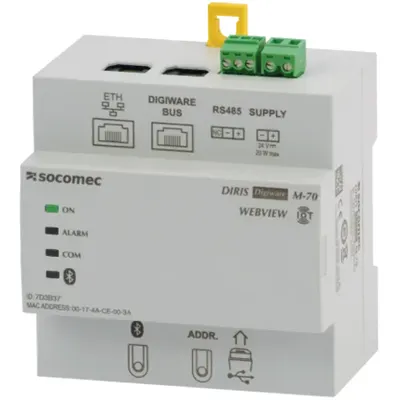 Dispozitiv de Monitorizare a Alimentarii DIRIS Digiware M-70 Bluetooth