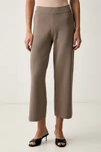 BOSS pantaloni pentru femei cu vâscoză Fiorenzi