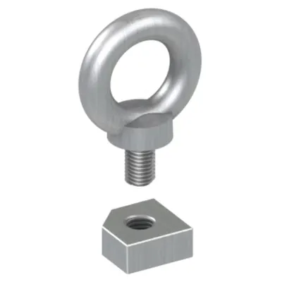 Set De 4 Suruburi Cu Inel Pentru Ridicare PanelSeT Sm M12 -Otel Turnat Galvanizat