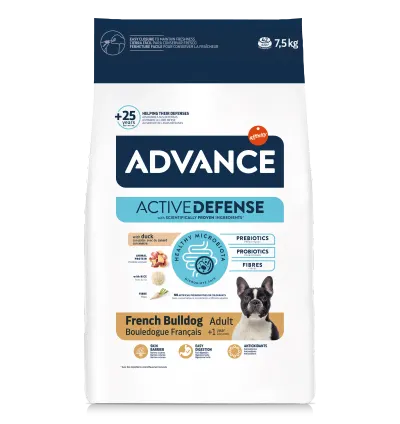 Advance Dog Bulldog Francez Adult, 7.5 kg