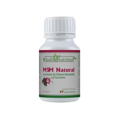 MSM Natural, 180 cps - Health Nutrition