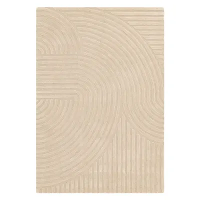 Covor bej din lână 120x170 cm Hague – Asiatic Carpets