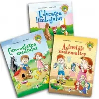 Set Grupa Mica (Activitati matematice, Cunoasterea mediului, Educarea limbajului)