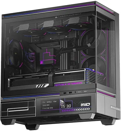 Cutie Thermalright – TL-M10 Vision, mini tower, negru