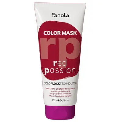 Masca pentru păr, Fanola, Color Mask, roșu, 200 ml